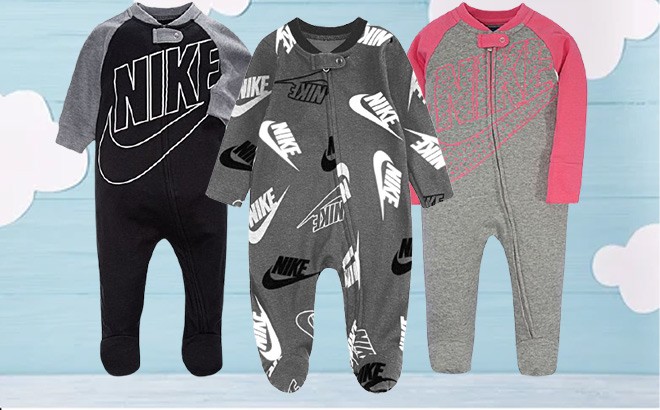 Nike Baby Footed Pajamas $8.99