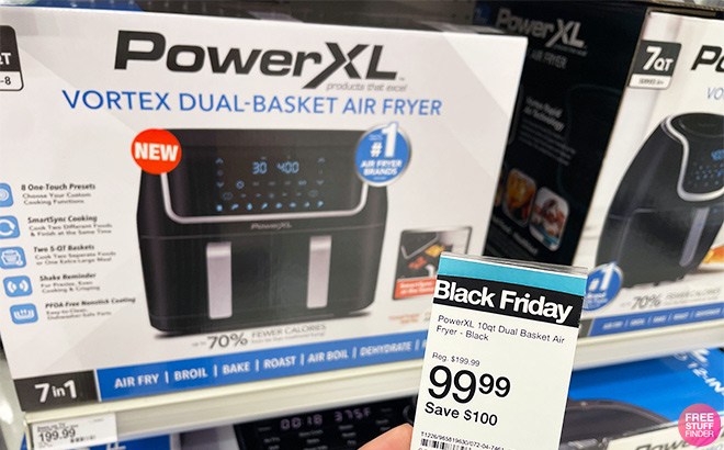 Target: PowerXL 10qt Dual Basket Air Fryer $99.99 (Reg $199.99)