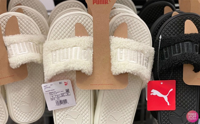 Puma Sherpa Slides $12.99