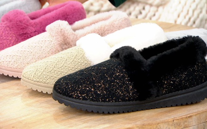 Skechers Knit Slippers $23 (Reg $41)