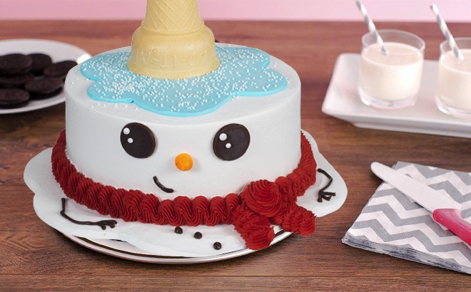 FREE Snowman Cake at Baskin-Robbins (First 1,000!)