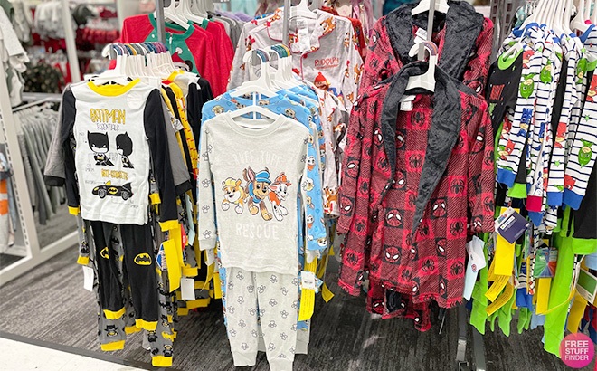 Kids Pajama Sets 4-Piece $10!