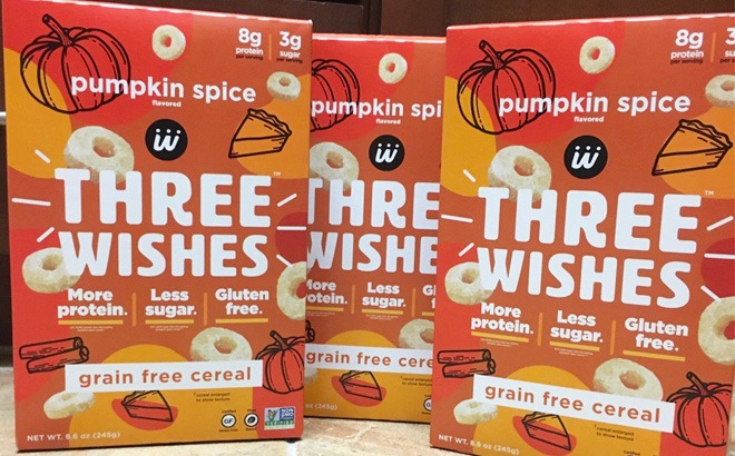 3 FREE Three Wishes Cereals at Sprouts