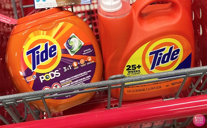 Tide Detergent & Pods $11.32 Each