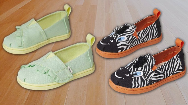 TOMS Kids Shoes $15