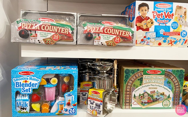 Melissa and Doug Playsets $21.99!