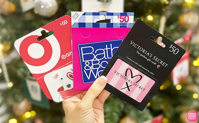 GIVEAWAY! 🎉 Win FREE $50 BBW, Victoria's Secret or Target Gift Card! (3 Winners!)