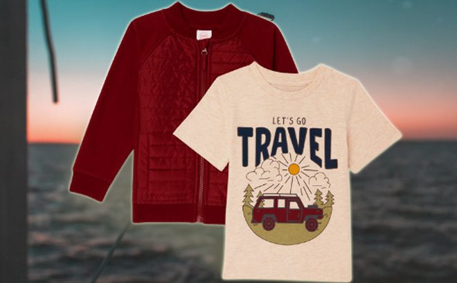 Kids Jacket & T-Shirt Set $10