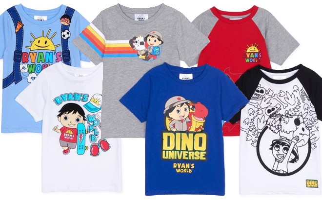 Boys Graphic T-Shirts 2-Pack for $3.43