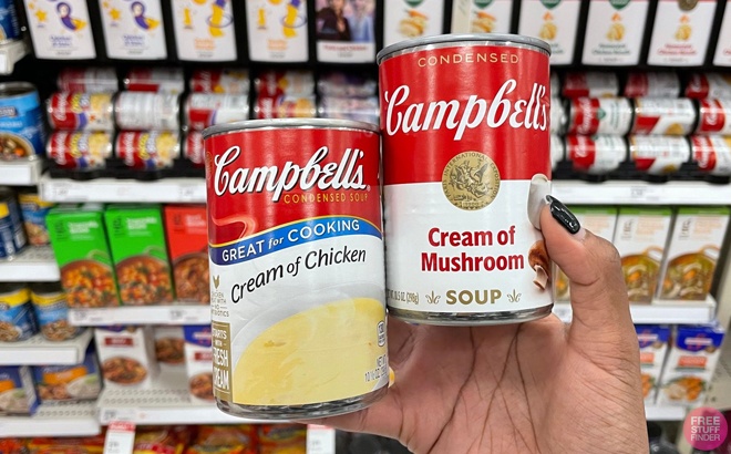 Campbell’s Cream of Chicken Soup 89¢
