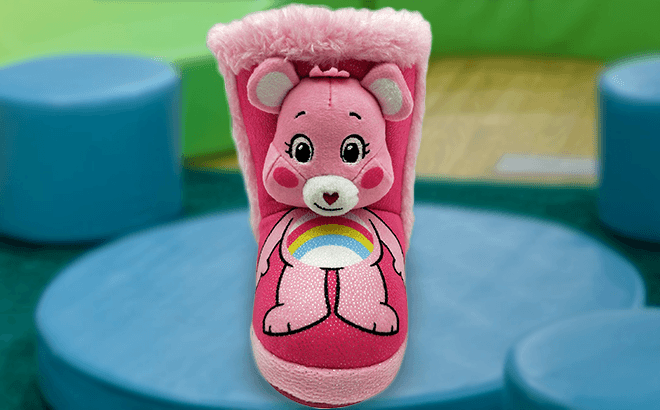 Care Bears Toddler Girls' Bootie Slippers $5