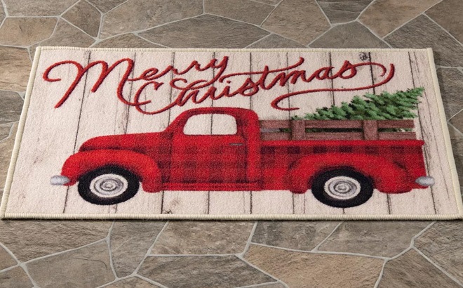 Christmas Doormats $6.74!