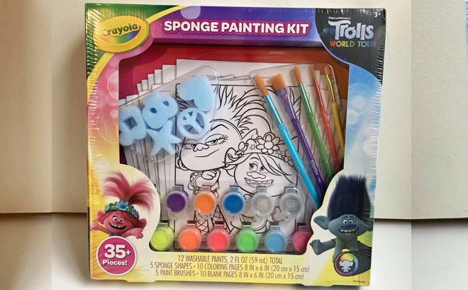 Crayola Trolls Paint Set $6.53