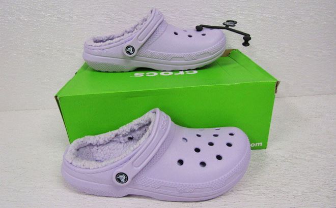 Crocs Fuzz-Lined Clogs $29 Shipped (Reg $60)