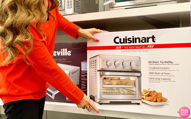 Winner Announced! 🎉 Win FREE Cuisinart Air Fryer Oven Today