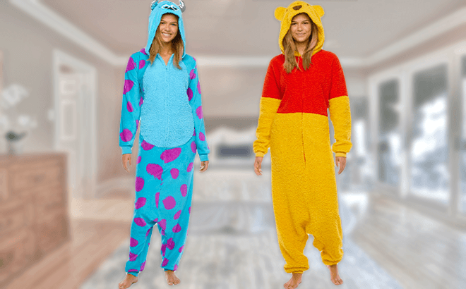 Disney Women’s One-Piece Pajamas $20.99