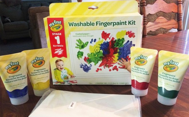 Crayola My First Fingerpaint Kit $6.74