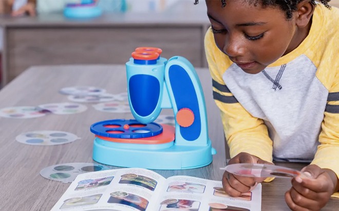 Kids Microscope STEM Toy $19