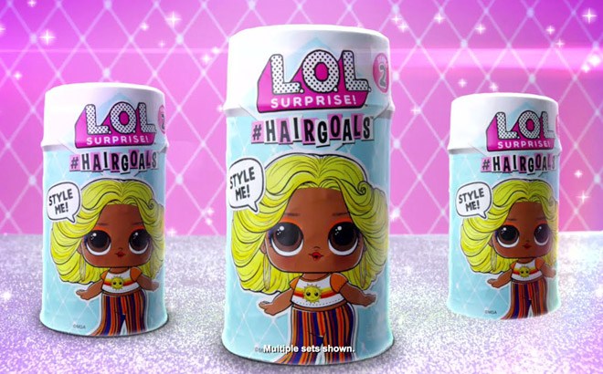 L.O.L. Surprise! Hairgoals Doll $5.99