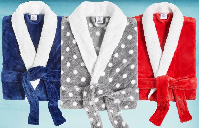 Martha Stewart Plush Holiday Robe $18 (Reg $60)