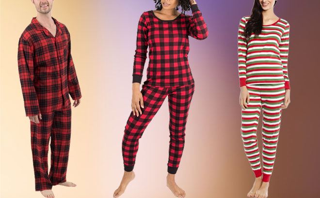 Matching Holiday Pajamas $12.99 (Reg $35)
