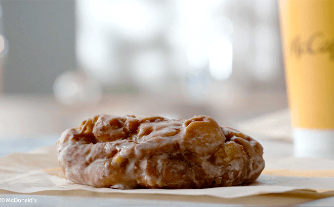 FREE Apple Fritter with $1 Minimum Purchase at McDonald's!