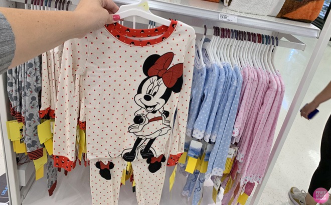Mickey Mouse 4-Piece Pajama Set $10