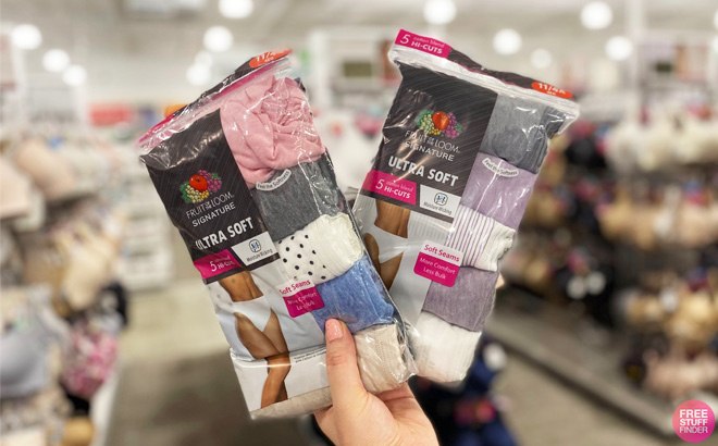 Women's Panties 6-Pack for $13