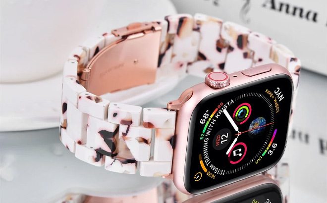Resin Bracelet Apple Watch Band $19.99 Shipped