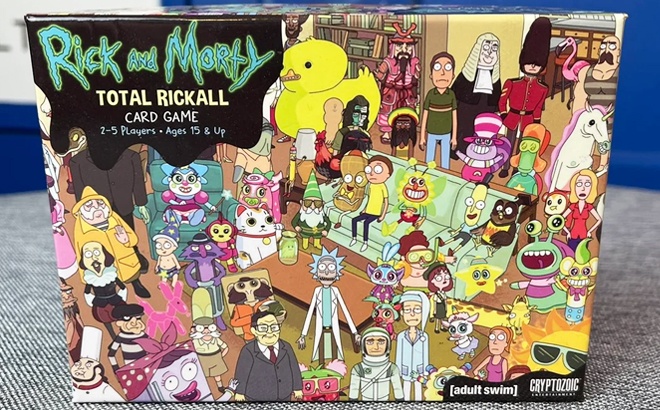 Rick & Morty Total Rickall Card Game $11.89