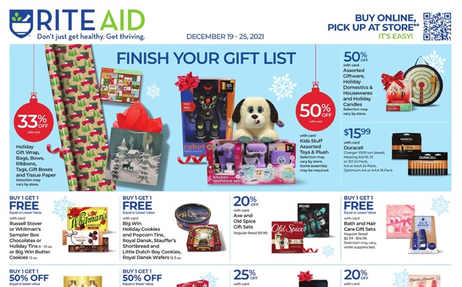 Rite Aid Ad Preview (Week 12/19 – 12/25)
