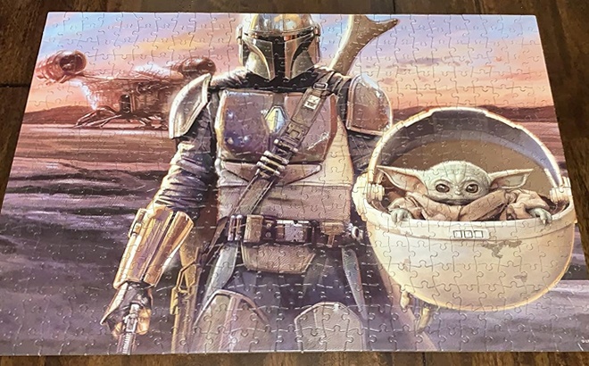 Star Wars Mandalorian 500-Piece Puzzle $6.99