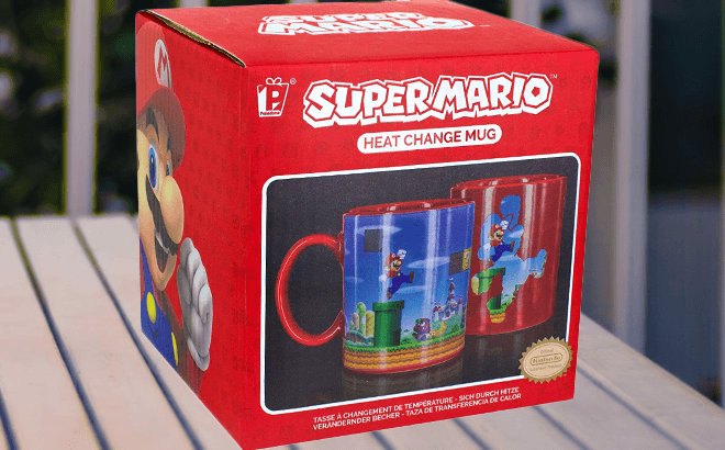Super Mario Bros. Heat-Activated Ceramic Mug $8.40