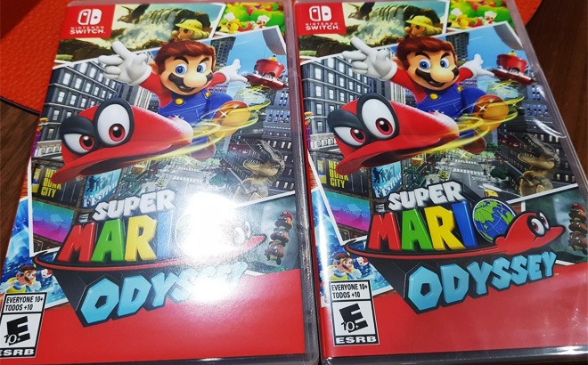 Super Mario Odyssey for Nintendo Switch $34