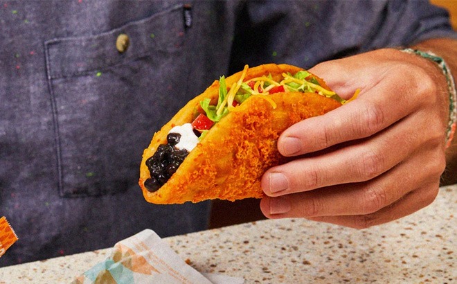 FREE Black Bean Chalupa at Taco Bell with $1 Purchase