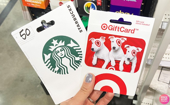 GIVEAWAY! Win $50 Target or Starbucks Gift Card TODAY (24 Hour Giveaway!)🎉
