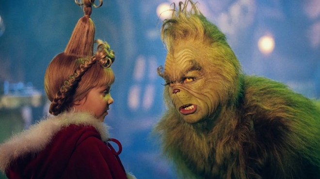 The Grinch and a Boy