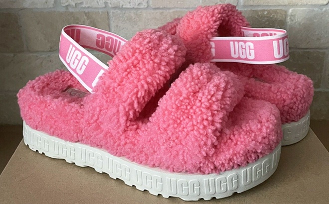 UGG Fuzzy Sandals $64 Shipped (Reg $110)