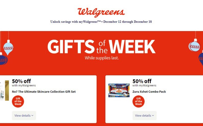 Walgreens Ad Preview (Week 12/12 – 12/18)