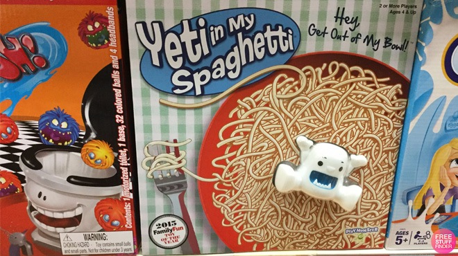 Yeti in My Spaghetti Board Game