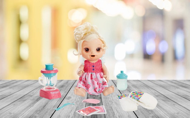 Baby Alive Magical Mixer Baby Doll $13.99