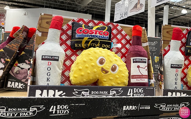 Bark Dog Toy 4-Pack $11.99