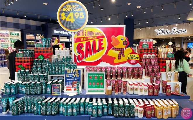 Bathand body works semi annual sale deals