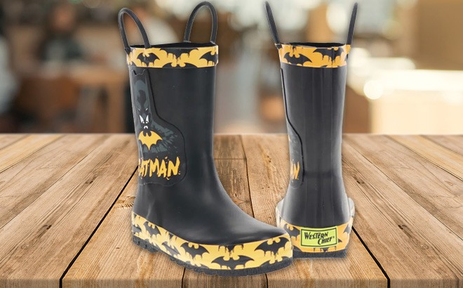Kids Batman Rain Boots $29.97