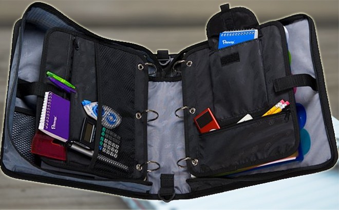 Zippered 3-Ring Binders $4.66