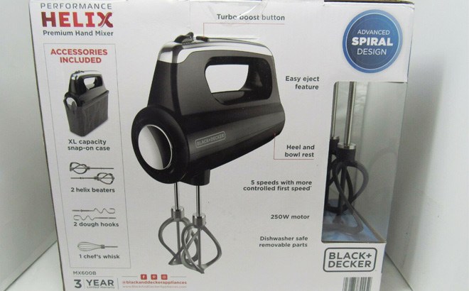 Black+Decker 5-Speed Hand Mixer $25.49 + FREE Pickup