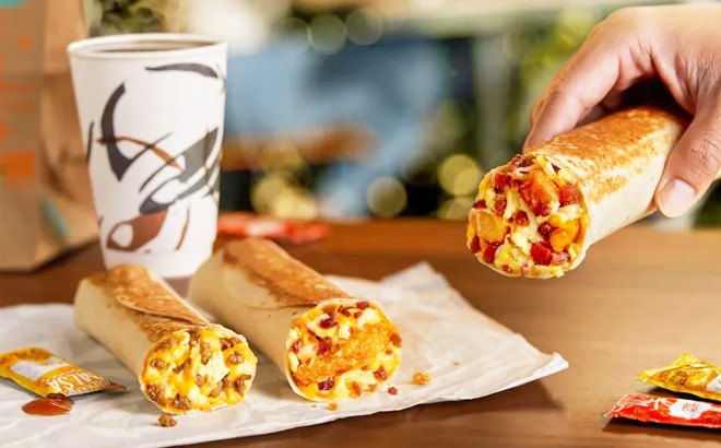 FREE Burrito at Taco Bell with $1 Purchase