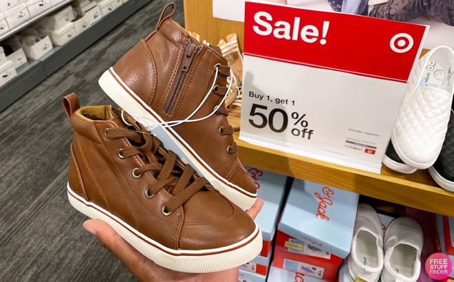 Buy One Get One 50% Off Shoes at Target!