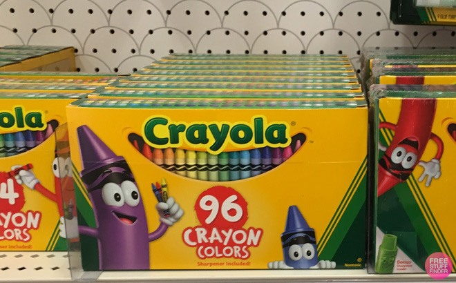 Crayola 96-Pieces Crayon Set $3.69