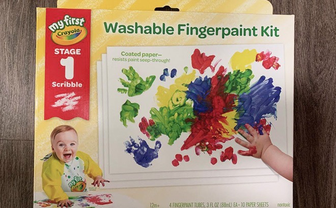 Crayola Fingerpaint Kit Only $7!